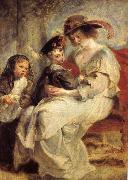 Peter Paul Rubens Helen and her children oil on canvas